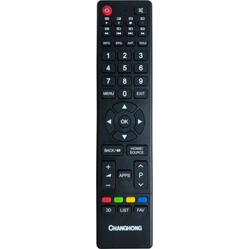 GENERAL CHANGHONG LED40E3500ISX2, LED49D1100ISX, LED49D2200ISX, LED50E3300ISX2, LED55D3000ISX, UHD43D5000ISX, UHD50D5500ISX2 - съвместимо дистанционно управление на марката General (LED40E3500ISX2, LED49D1100ISX, LED49D2200ISX, LED50E3300ISX2, LED55D3000I
