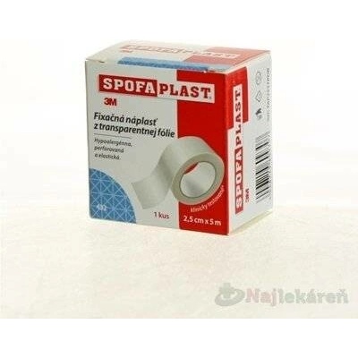 3M Spofaplast 432 náplast fixační netkané textilie 2,5 cm x 5 m