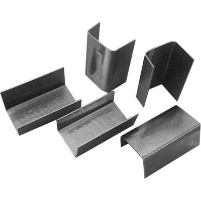 2500 ks - Spona viazacia plechová 12 mm pre pásku polypropylénovú šírky 12 mm