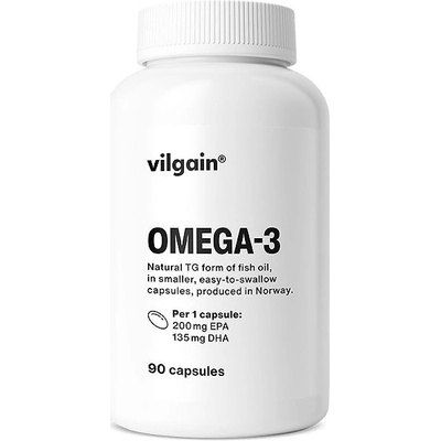 Vilgain Omega-3 16 mm 90 kapslí