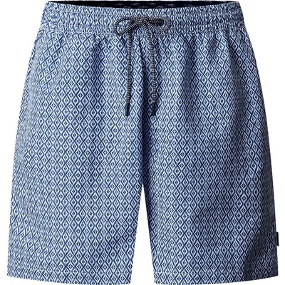 Hackett Бански гащета Hackett Clay swimming shorts - Blue (Ink Blue)