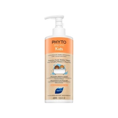 PHYTO PhytoSpecific Kids Magic Detangling Shampoo & Body Wash подхранващ шампоан за лесно разресване 400 ml