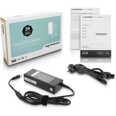 Movano Зарядно за лаптопи Dell, 90W / 19, 5V / 4, 62A / 7, 4mm x 5, 0mm (ZZ/DEL195462)