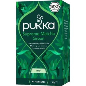 Pukka Herbs Био зелен чай Supreme Matcha Green - 20 пакетчета чай