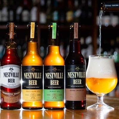 Degustácia remeselných pív Nestville pre 2 osoby - E-darčekový poukaz pre 2 osoby