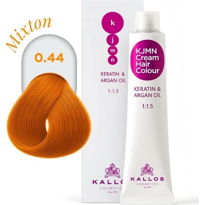 Kallos KJMN Mixton do barev Kallos s keratinem a arganovým olejem 0.44 Copper