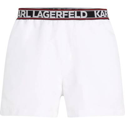 Karl Lagerfeld Шорти за плуване бяло, размер L