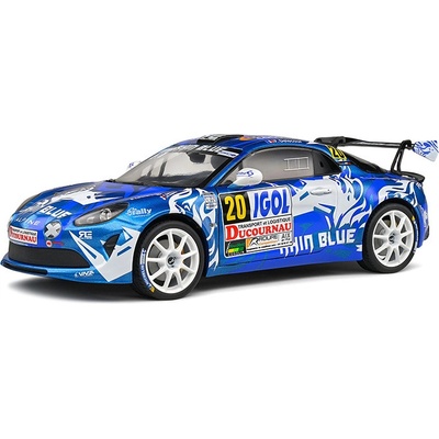 Solido Alpine A110 Rallye20 Rallye du Var 2021 1:18