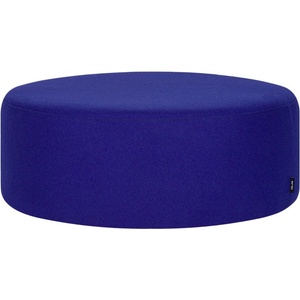 noo. ma Синя вълнена табуретка Folk - noo. ma (FUR1167)