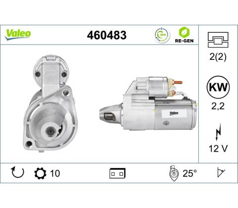 VALEO Štartér 460483