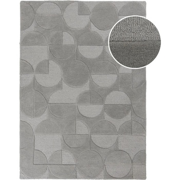 Flair Rugs Сив вълнен килим Gigi, 200 x 290 cm - Flair Rugs (503119367717)