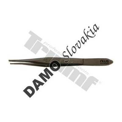 TRIUMF Pinzeta oblá, plochá 120 mm