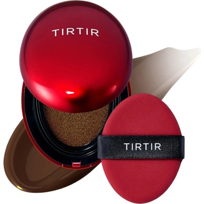 Tirtir Mask Fit Red Cushion dlhotrvajúci make-up v hubke 47N Ebony 18 g