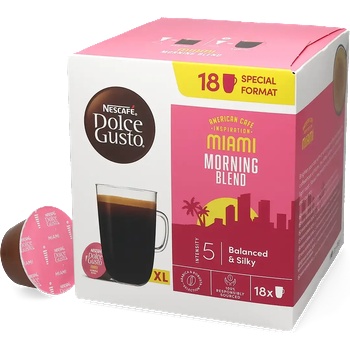 NESCAFÉ | Miami Morning Blend Grande - 18 капсули за Nescafé® Dolce Gusto