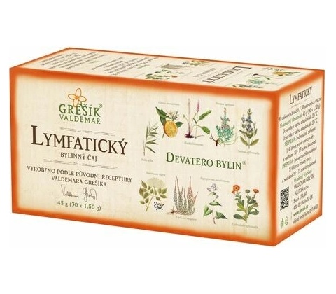 Grešík čaj Lymfatický 20 x 1,5 g