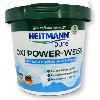 Heitmann препарат против петна за бяло пране, Oxi power white, 500гр
