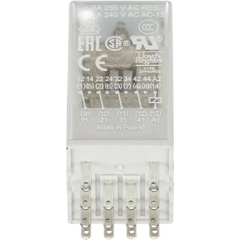 ABB Щепселно реле abb cr-m024ac4, 6a/24vac, 4no (m518417)