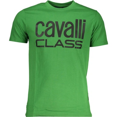 Cavalli class Мъжка тениска с къс ръкав cavalli class, Цвят Зелен (qxt62qjd060_ve07334)