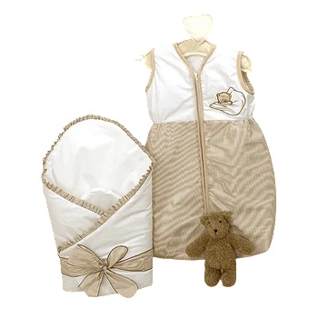 Image 1 of Комплект спален чувал със завивка 1850-braunliniert