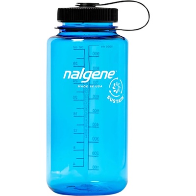 Nalgene Wide-Mouth 1000 ml v bridlicovo modrej farbe