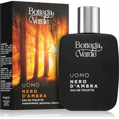 Bottega Verde Black Amber toaletní voda pánská 50 ml