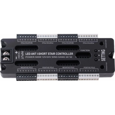 Ledshopik Smart LED ovladač pro osvětlení schodiště 32BS 12V-24V PIR