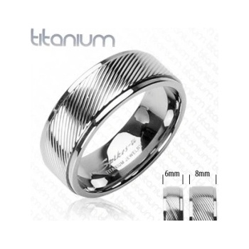 Steel Edge Titanový prsteň Spikes SEHRTI0350