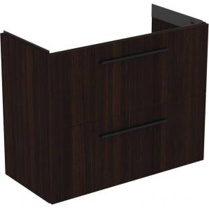 Ideal Standard i. life S стенен долен шкаф с 2 чекмеджета, кафяв дъб, 80 см (T5295NW)