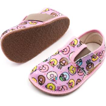 Pegres BF01 růžový donut Barefoot bačkory