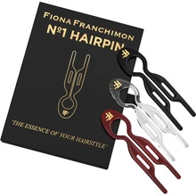 Fiona Franchimon Nº 1 Hairpin New York Collection (Brown, Transparent, Black) 3 ks