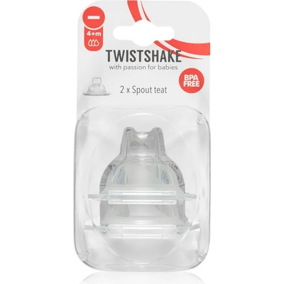 Twistshake Spout Teat биберон за шише 4m+ 2 бр