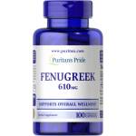 Puritan's Pride Fenugreek 610 mg [100 капсули]