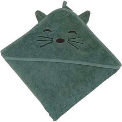 NUUROO Aki Kojenecká osuška s kapucí Tea Leaf