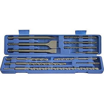 Sada vrtákov a sekáčov Strend Pro SD043, 12 dielna, SDS+, v kufri