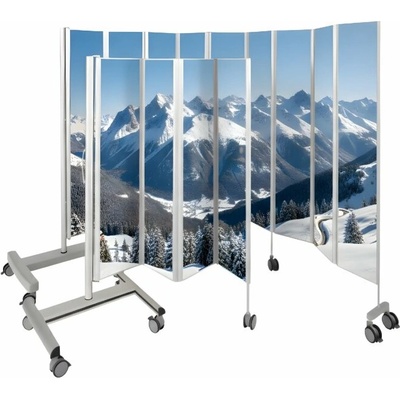 BEK Teknik Skládací zástěna paraván Parflex 165 cm 165 x 90 x 6 cm