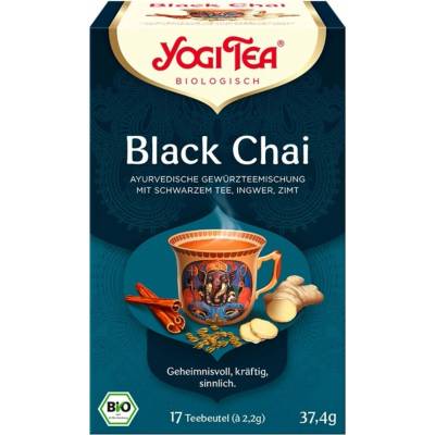 YOGI TEA BIO Čaj Black Chai 17 x 2,2 g