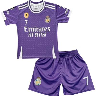 Numberoplus dětský fotbalový dres Komplet FC Real Madrid Cristiano Ronaldo CR7 – Zboží Dáma