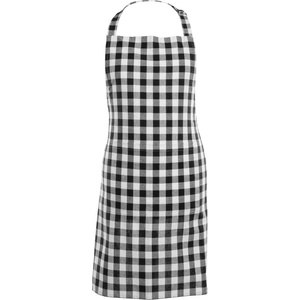 Tiseco Home Studio Памучена престилка Gingham - Tiseco Home Studio (9686BLACK)