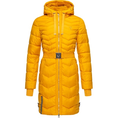 NAVAHOO Зимно палто 'Alpenveilchen' жълто, размер XL