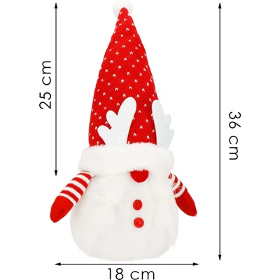 Springos CA1244 VÁNOČNÍ OZDOBIČKA SKŘÍTEK 36 x 18 CM