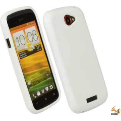 HTC Силиконов калъф за HTC One/M7 бял