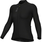 Alé Дамска фланелка с дълъг ръкав за колоездене Alé Women's Pragma Color Block L/S Jersey Cycling jersey - Black (156-2371-0113)