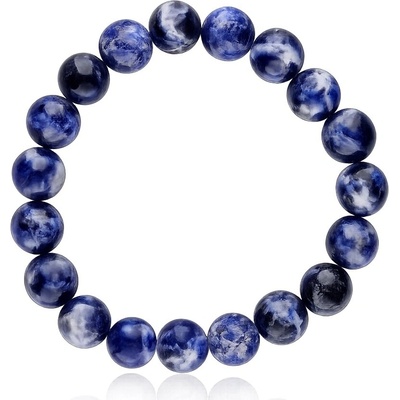 Jantario Korálkový náramok Sodalit 10 mm 106090