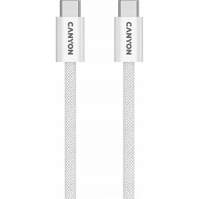 Canyon CND-CCMG60AB15W USB-C - USB-C 1m bílý