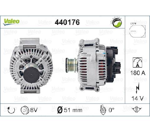 Alternátor VALEO 440176