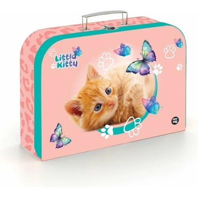 Oxybag Kufrík lamino PREMIUM LIGHT Mačka 34 cm