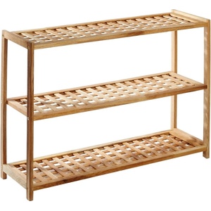 Premier Housewares Стойка за обувки от масивен орех в естествен цвят - Premier Housewares (2402559)