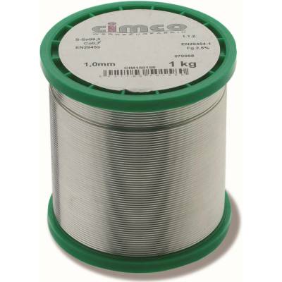 CIMCO Letovací bezolovnatý drát ø 1,0 mm (1 kg)