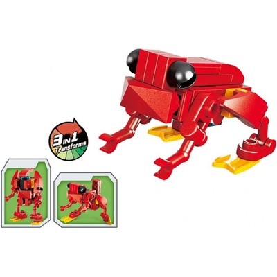 Qman Multivariant Combat Team 2103-2 Žaba Scarlet 3v1