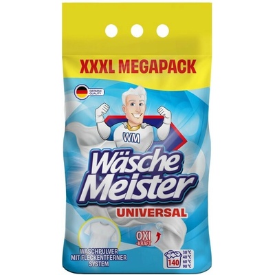 WascheMeister UNI Washing Powder 10,5 kg 140 Pd